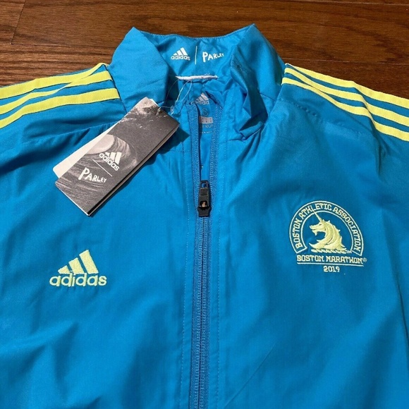 Adidas Running Boston Marathon 2019 Mens Celebrati - Picture 3 of 5